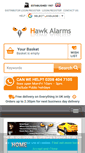 Mobile Screenshot of hawkcaralarm.com